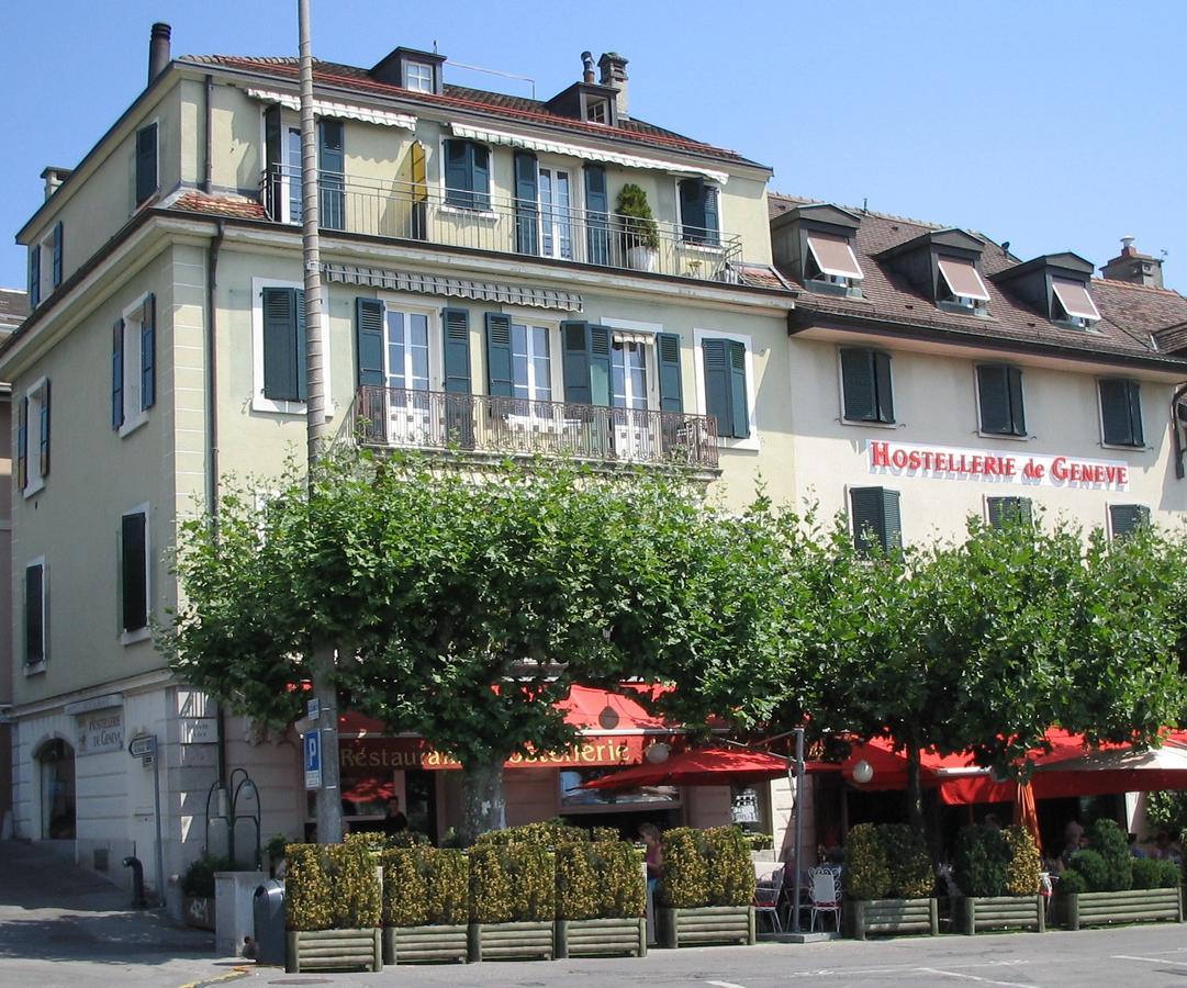 Hostellerie de Genève Vevey Buitenkant foto
